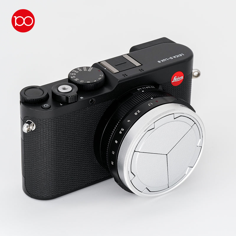 Leica D-LUX8/D-LUX7 Automatic Retractable Lens Cap - 19529 (Silver)