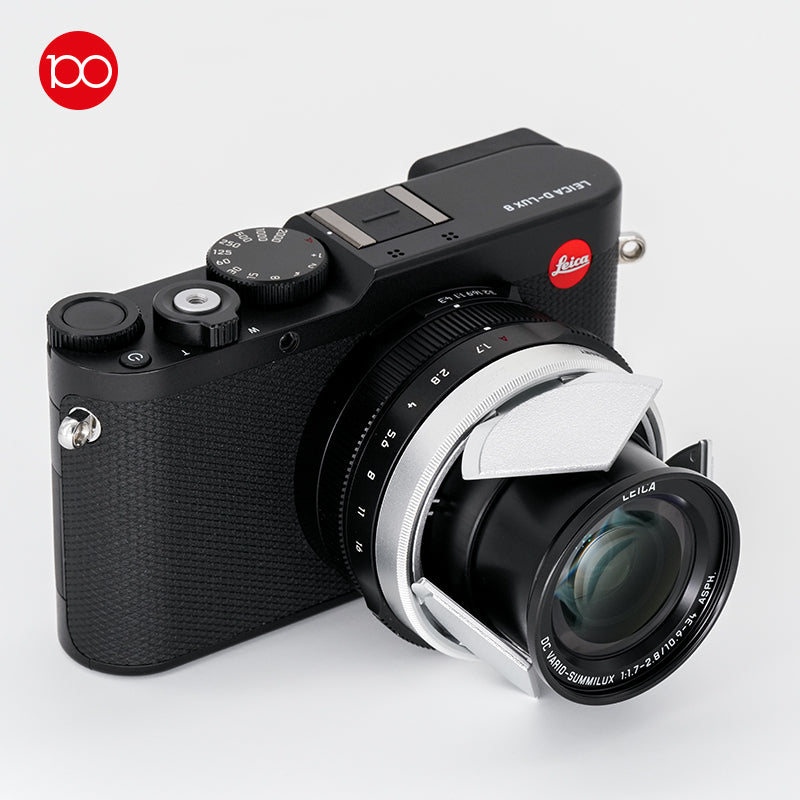 Leica D-LUX8/D-LUX7 Automatic Retractable Lens Cap - 19529 (Silver)