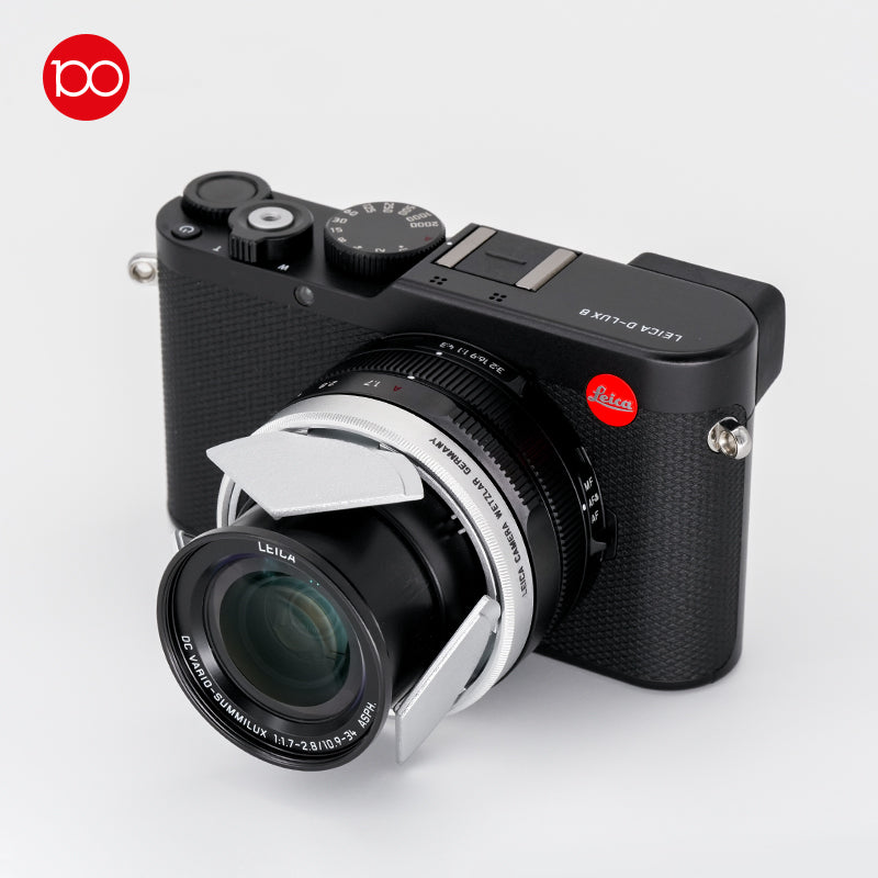 Leica D-LUX8/D-LUX7 Automatic Retractable Lens Cap - 19529 (Silver)