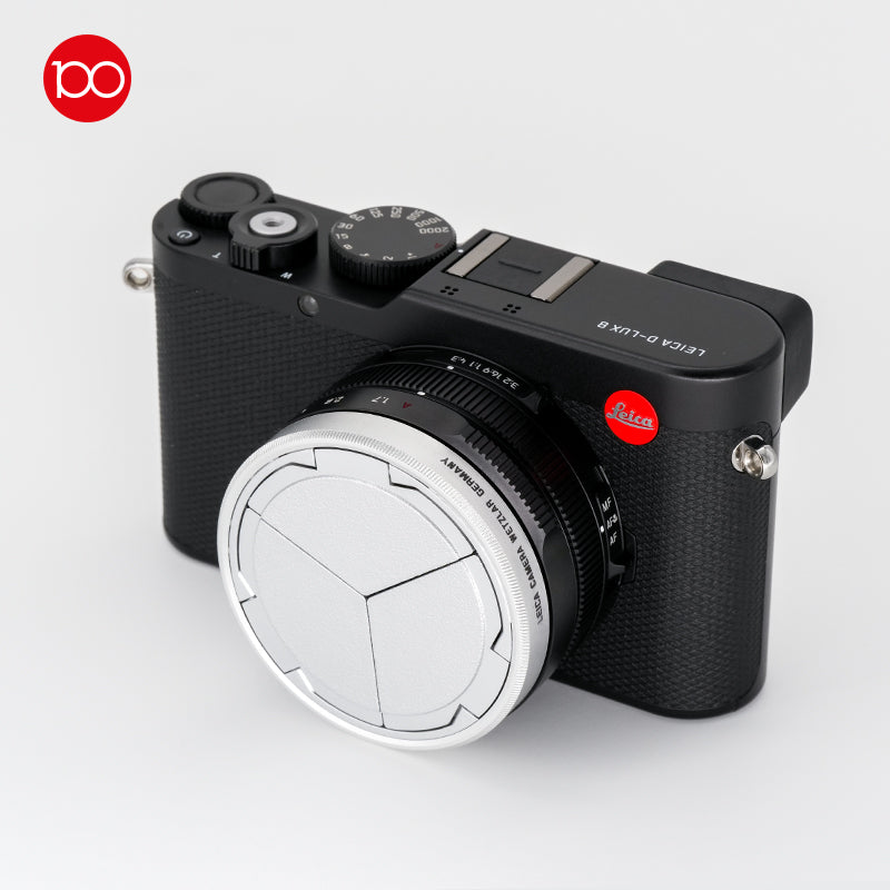 Leica D-LUX8/D-LUX7 Automatic Retractable Lens Cap - 19529 (Silver)
