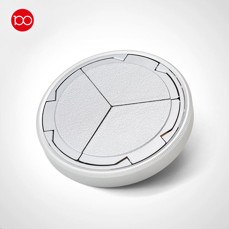 Leica D-LUX8/D-LUX7 Automatic Retractable Lens Cap - 19529 (Silver)